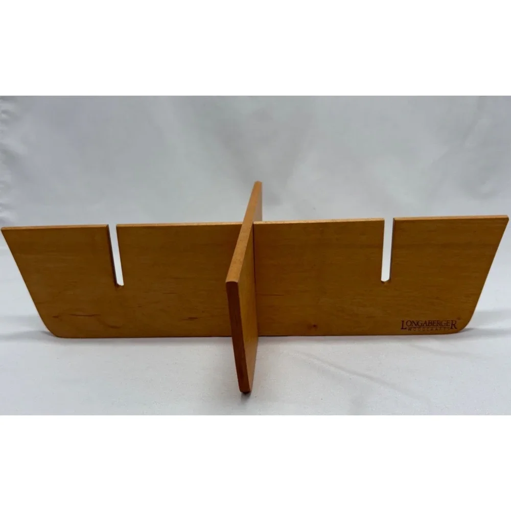 Longaberger Woodcrafts 8 Way Divider Incomplete-Missing Pieces
